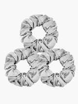 [Sølv] SilkSilky-NO Scrunchie 002