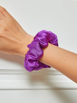 [Lilla] SilkSilky-NO Scrunchie 001
