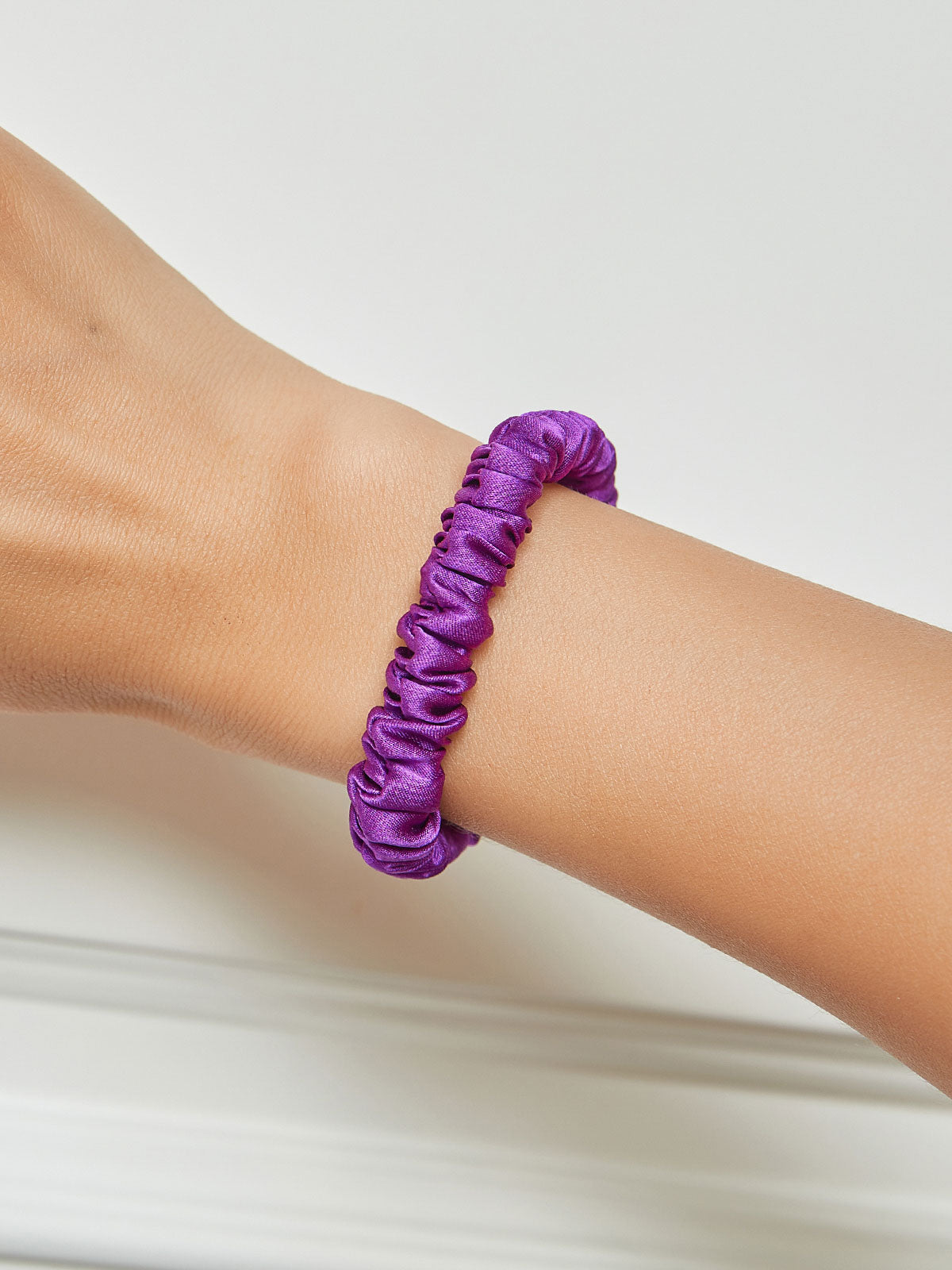 [Lilla] SilkSilky-NO 19Momme Scrunchie 001