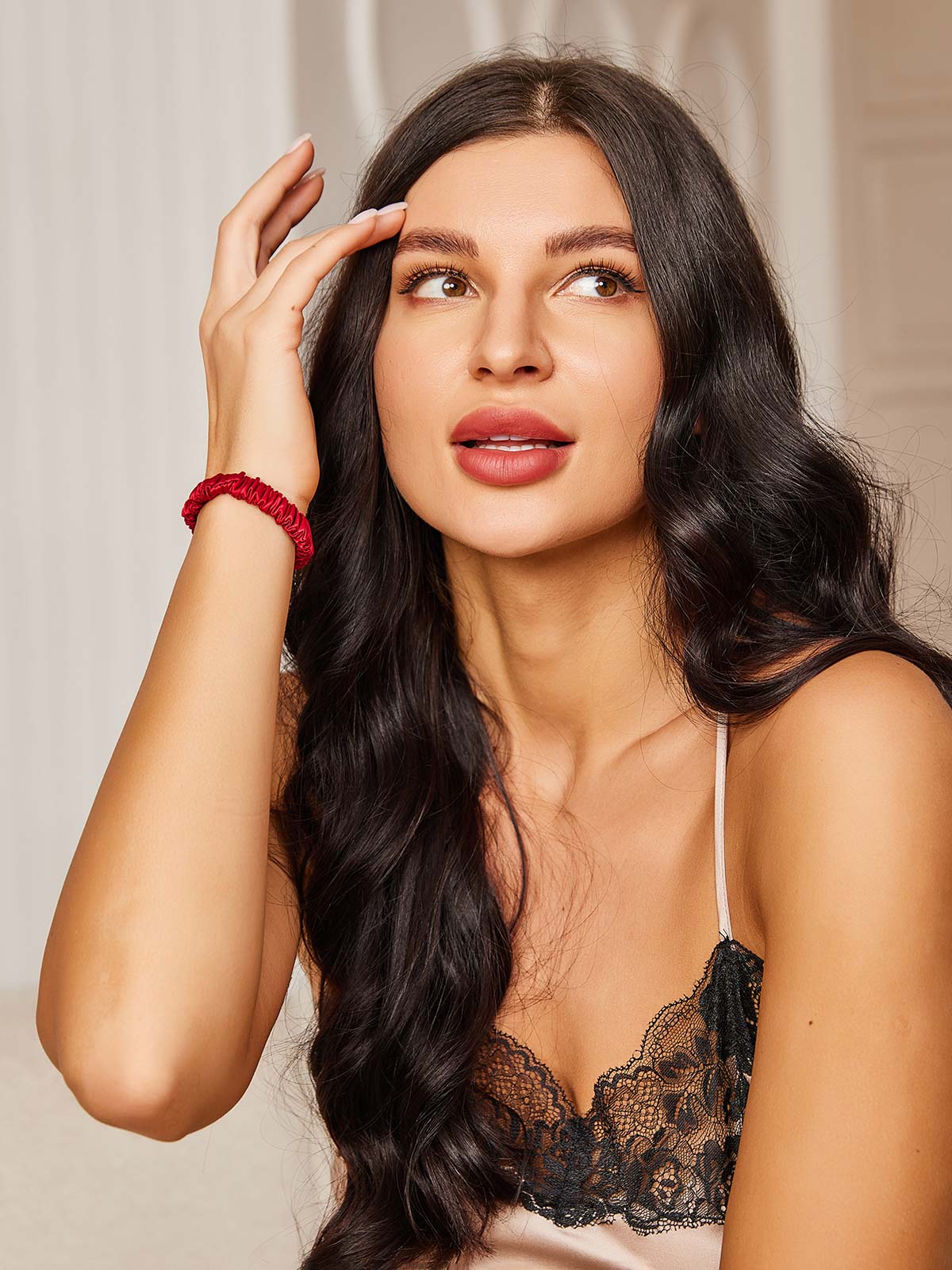 [Vin] SilkSilky-NO 19Momme Scrunchie 003