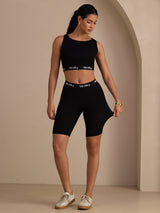 [Svart] SilkSilky-NO Womens Shorts 007