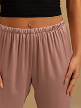 [Ferskenhud] SilkSilky-NO 19Momme Women's Sleep Pants 004