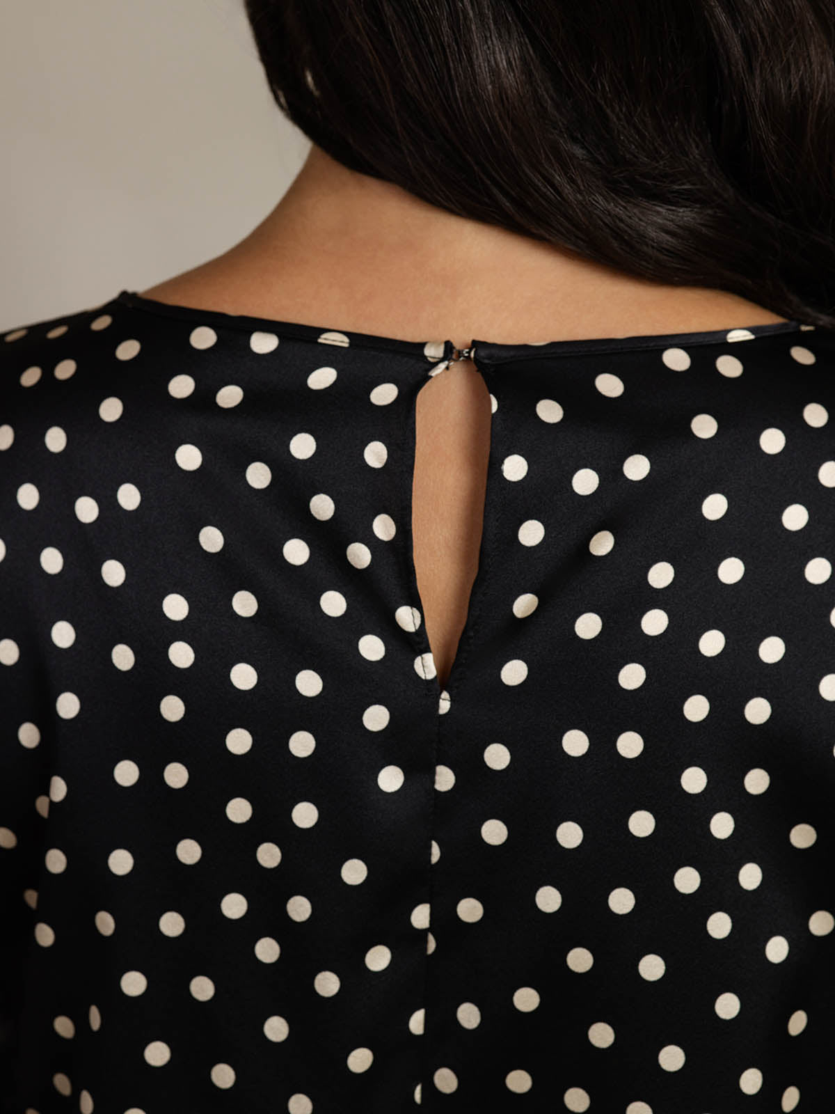 [Prikkete] SilkSilky-NO 19Momme Silke Womens T-Shirt 005