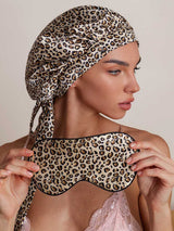 SilkSilky-NO Silke Sleep Cap Leopard 005