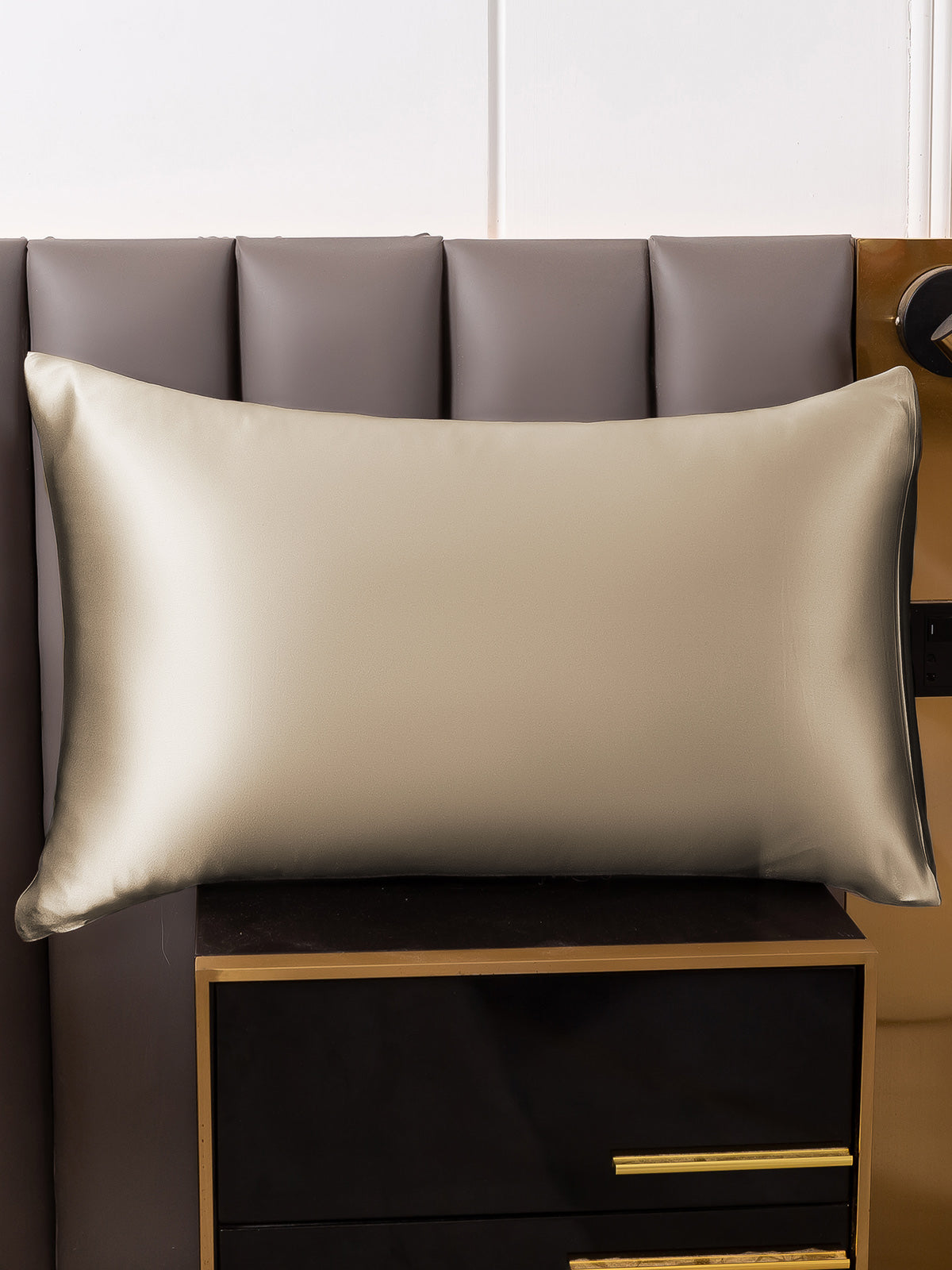 [Kaki] SilkSilky-NO 19Momme Pillowcase 001
