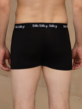[Svart] SilkSilky-NO Mens Underwear 002