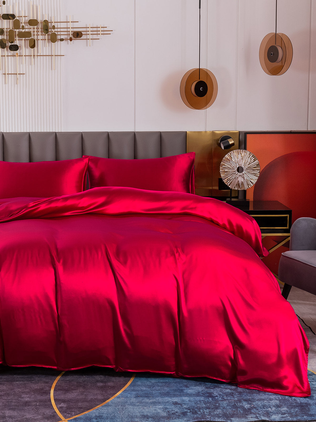 [Vin] SilkSilky-NO 19Momme Bedding Set 007