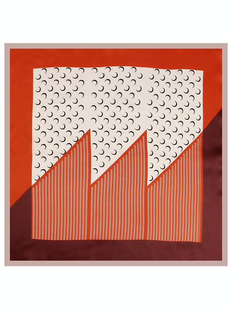 [P034] SilkSilky-NO Pure Silk Scarf 002