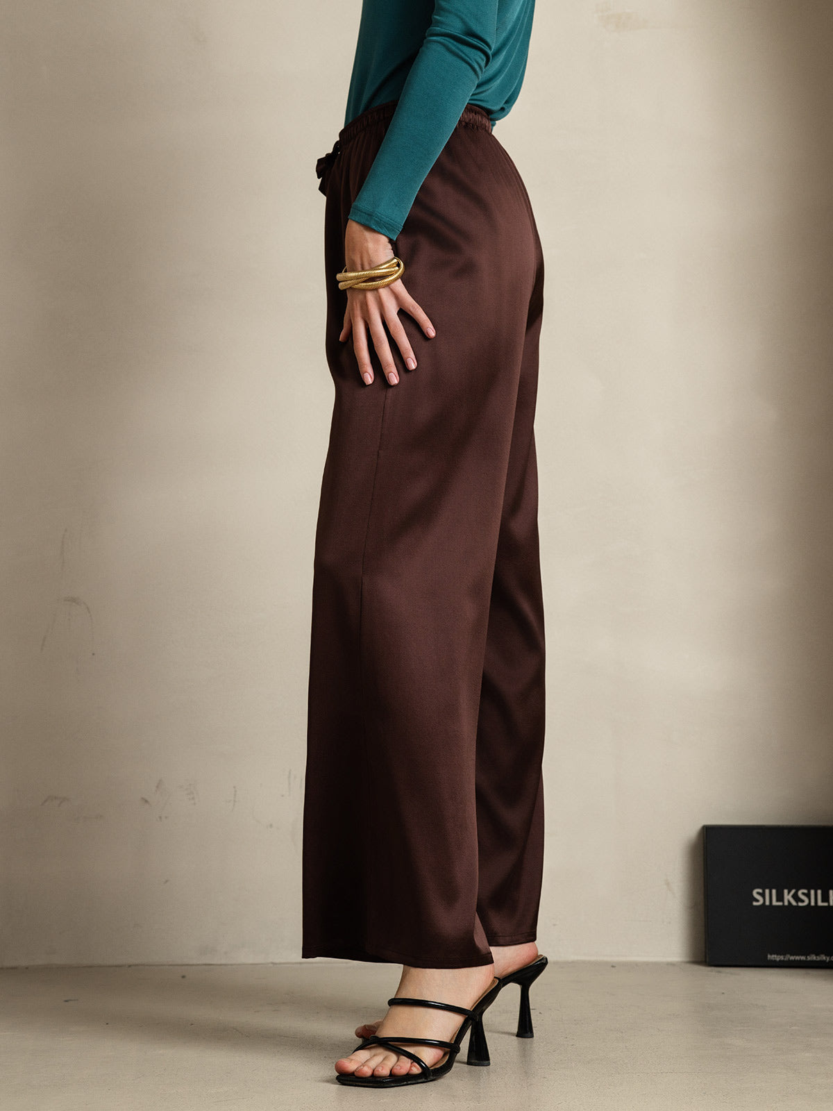 [Kaffe] SilkSilky-NO Womens Pants 006