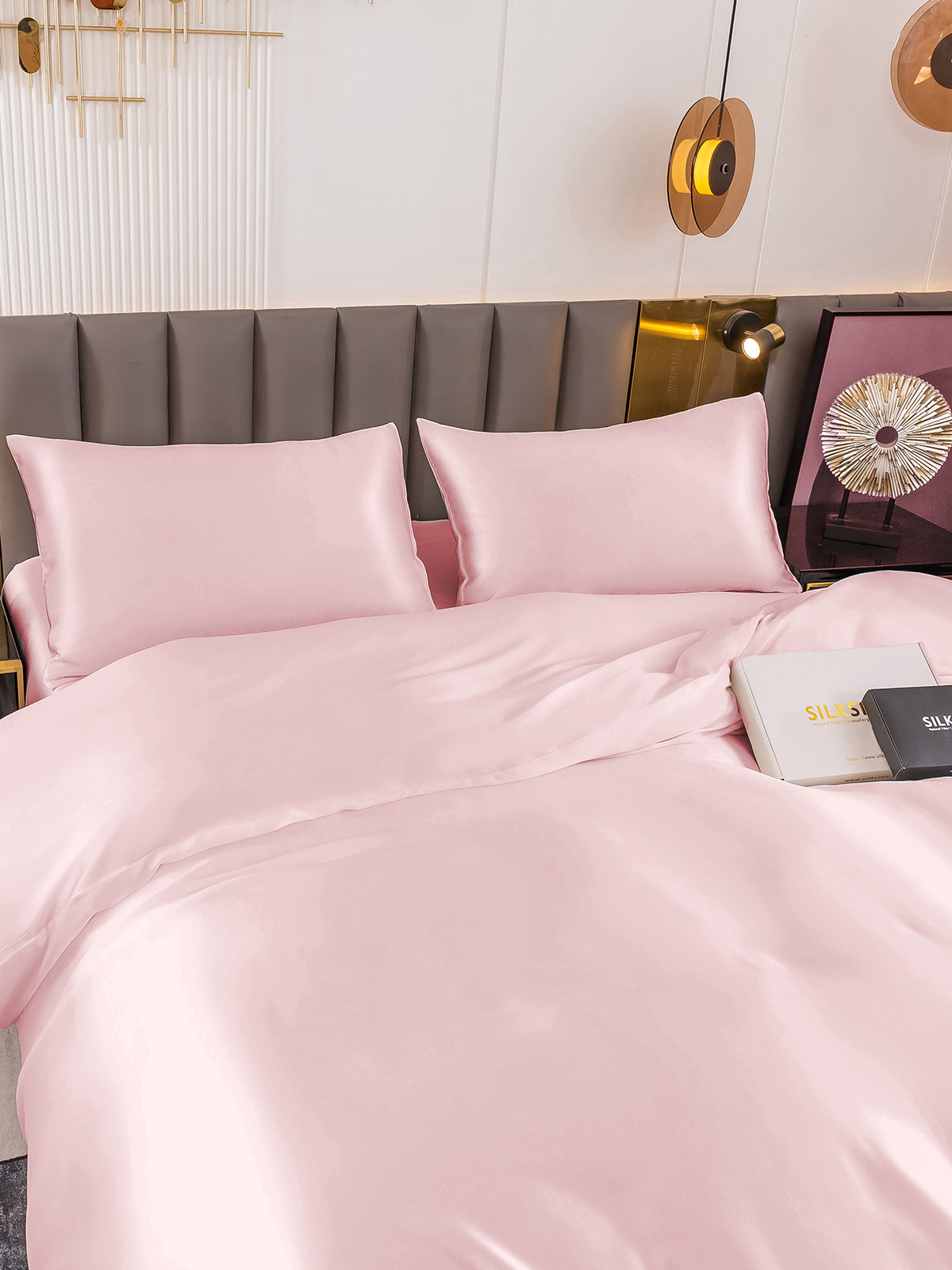 [Rosa] SilkSilky-NO 19Momme Bedding Set 003