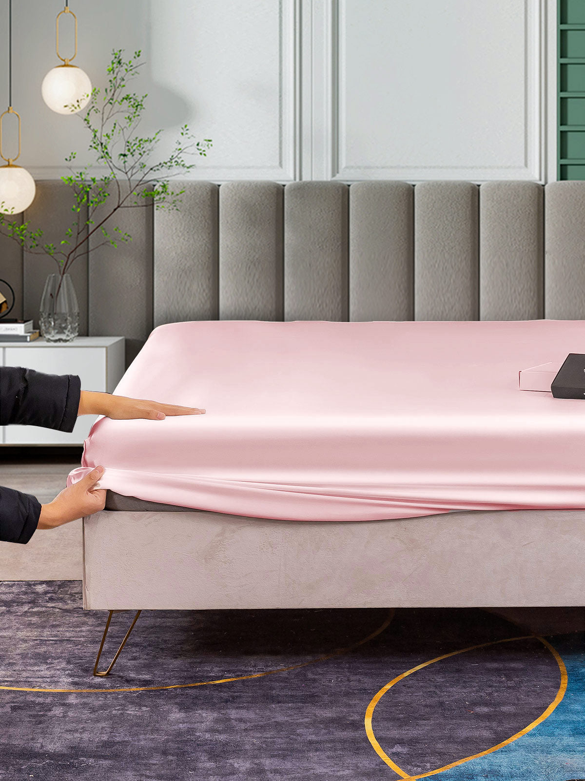 [Rosa] SilkSilky-NO 25Momme Sheet 005