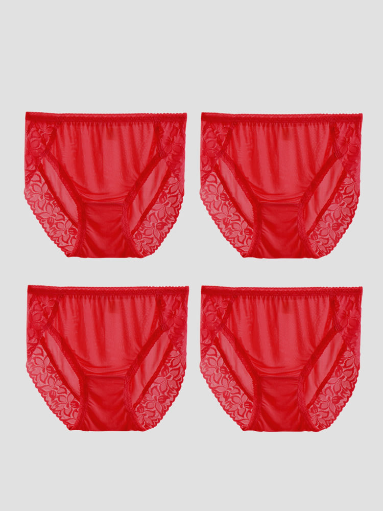 SilkSilky-NO Panty Rød 005