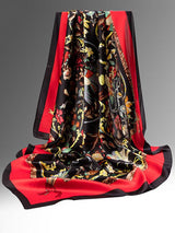 [P080] SilkSilky-NO Pure Silk Scarf 001