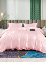 [Rosa] SilkSilky-NO 25Momme Sengesett 001