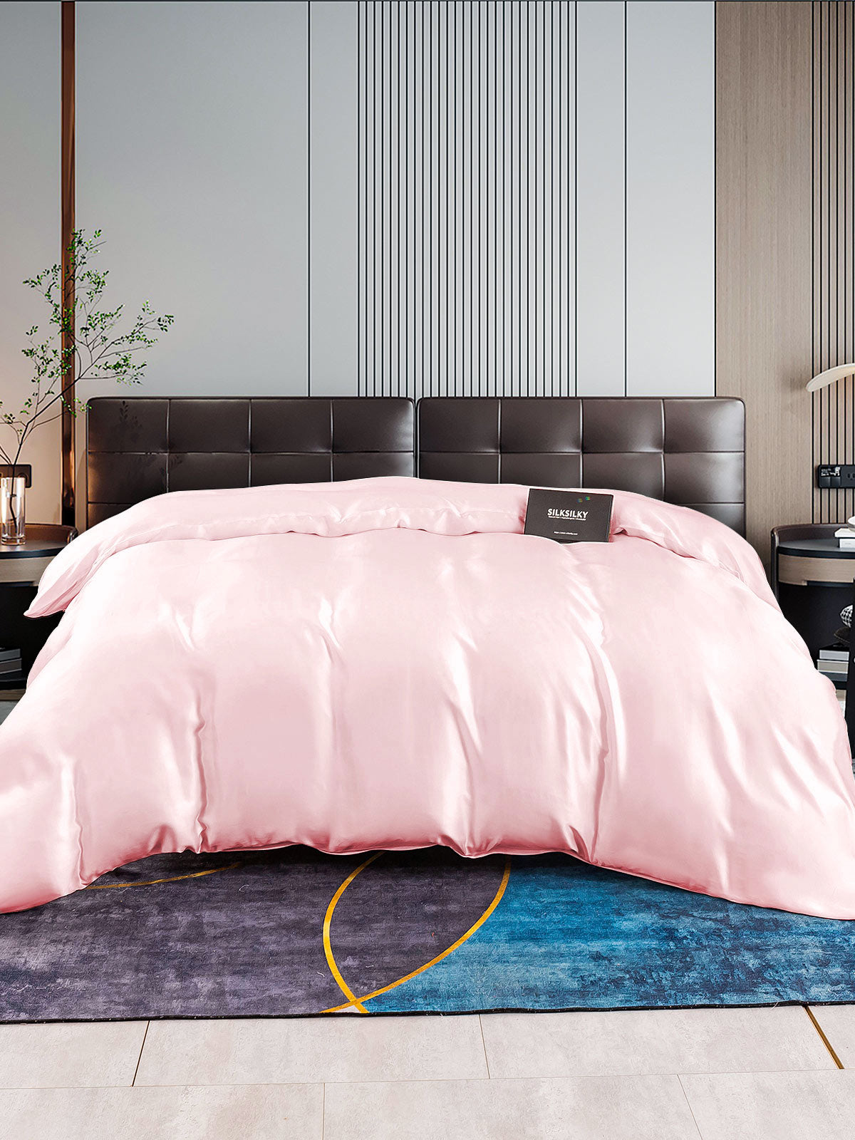 [Rosa] SilkSilky-NO 22Momme Duvet Cover 001