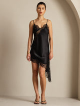 [Svart] SilkSilky-NO Silke Dress 001