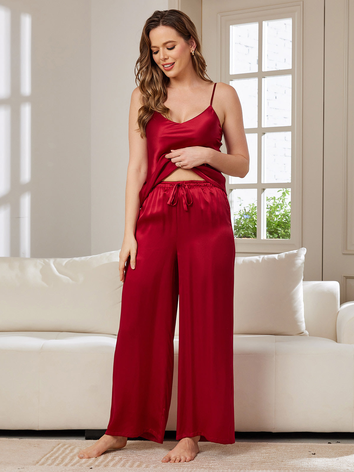 [Vin] SilkSilky-NO Camisole Set 005