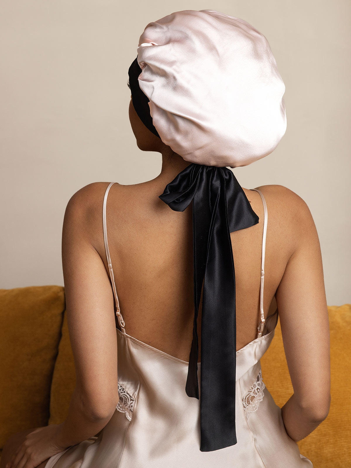 [Rosa] SilkSilky-NO Sleep Cap 004