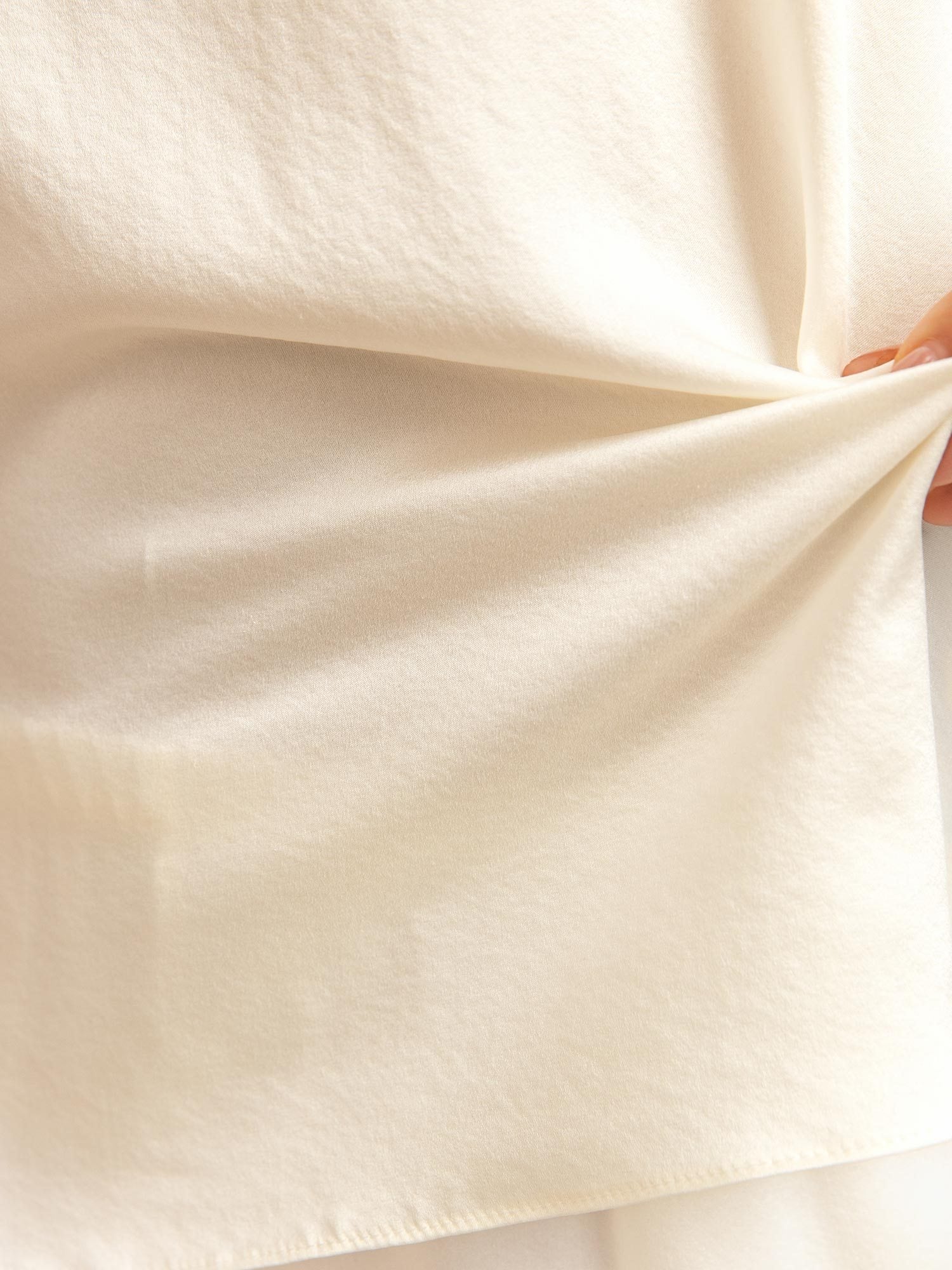 [Hvit] SilkSilky-NO 19Momme Silke Camisole Set 005