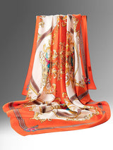 [P081] SilkSilky-NO Pure Silk Scarf 001
