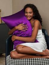 [Lilla] SilkSilky-NO 19Momme Pillowcase 002