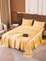 [Champagne] SilkSilky-NO 19Momme Sengesett 001