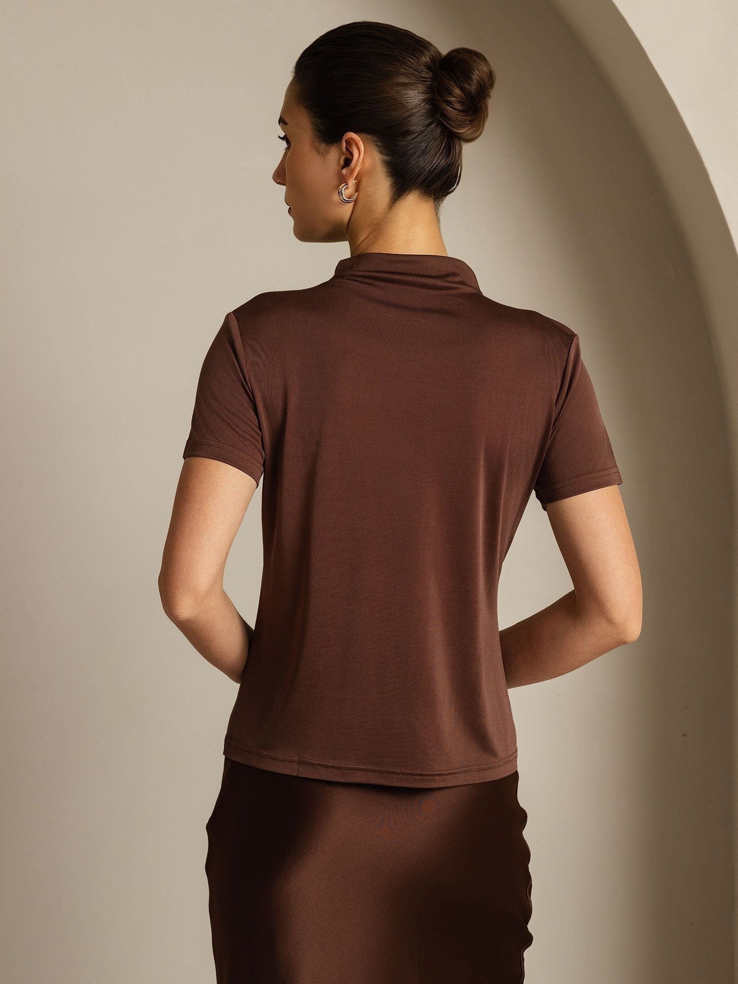 [Kaffe] SilkSilky-NO Silke Womens T-Shirt 002