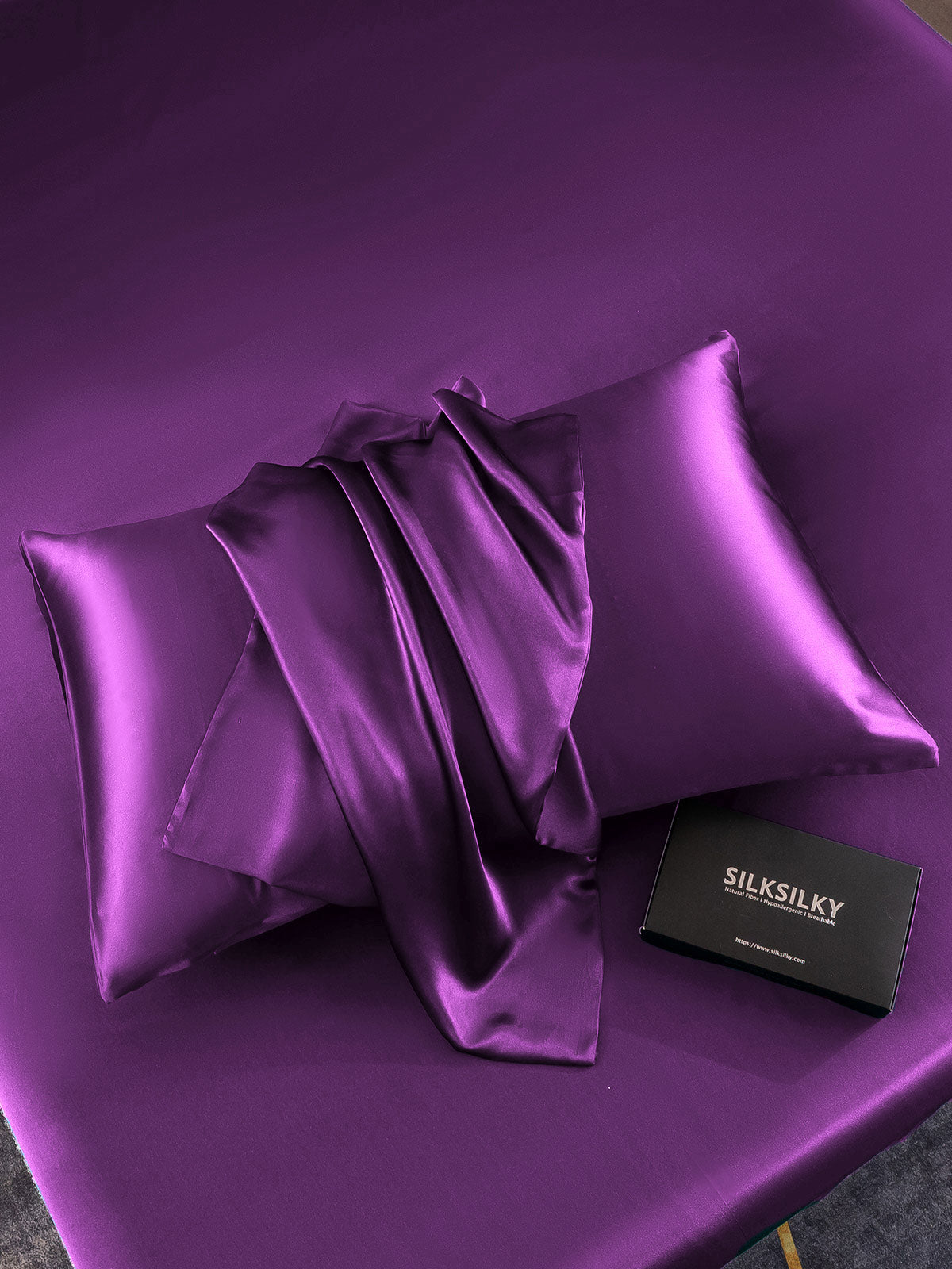[Lilla] SilkSilky-NO 19Momme Pillowcase 005