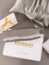 [Grå] SilkSilky-NO 22Momme Pillowcase 005