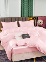 [Rosa] SilkSilky-NO 25Momme Sengesett 002