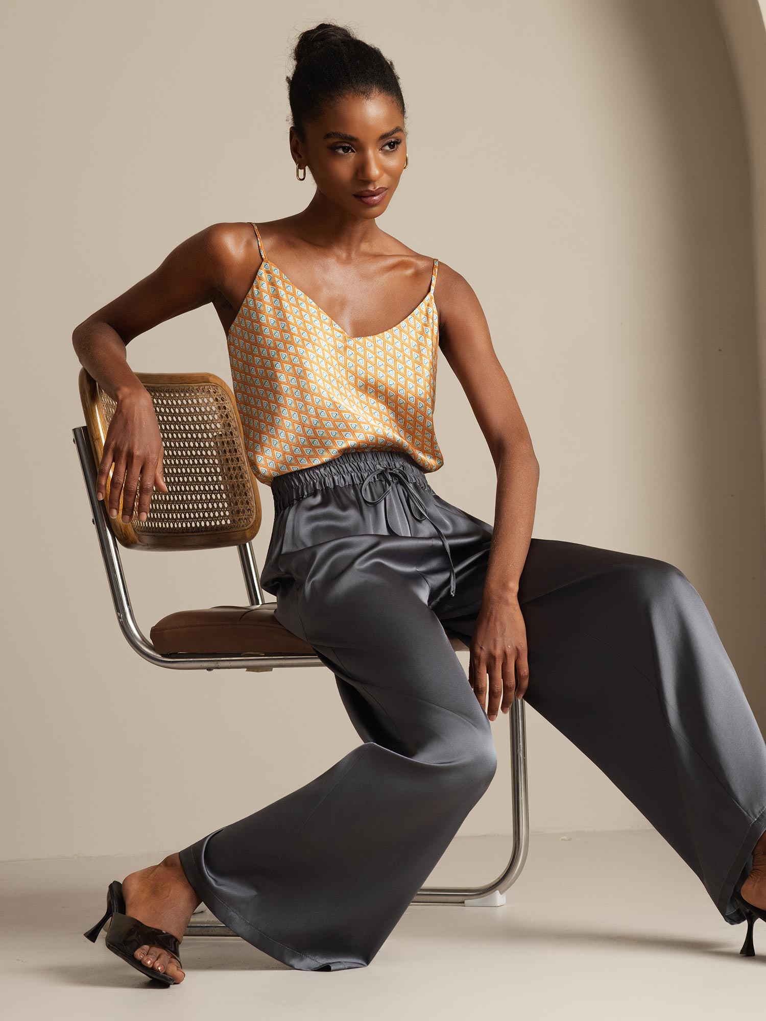 [Floral] SilkSilky-NO Camisoles 008