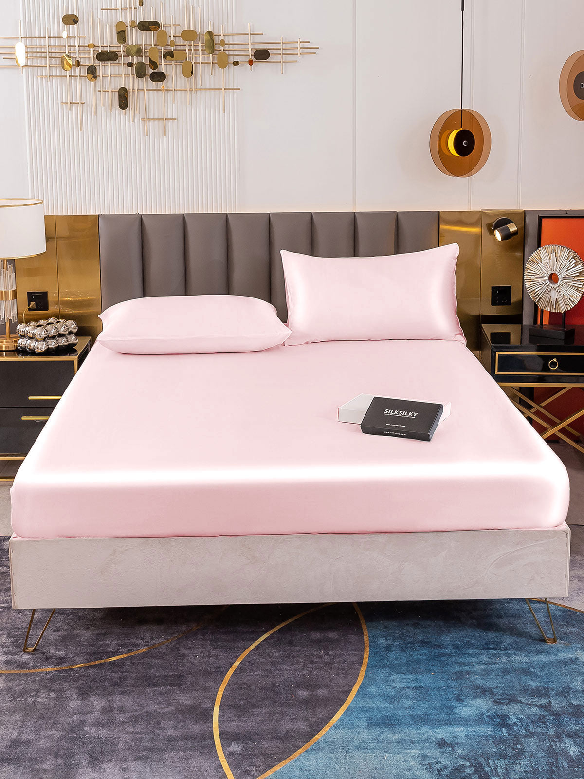 [Rosa] SilkSilky-NO 19Momme Bedding Set 002