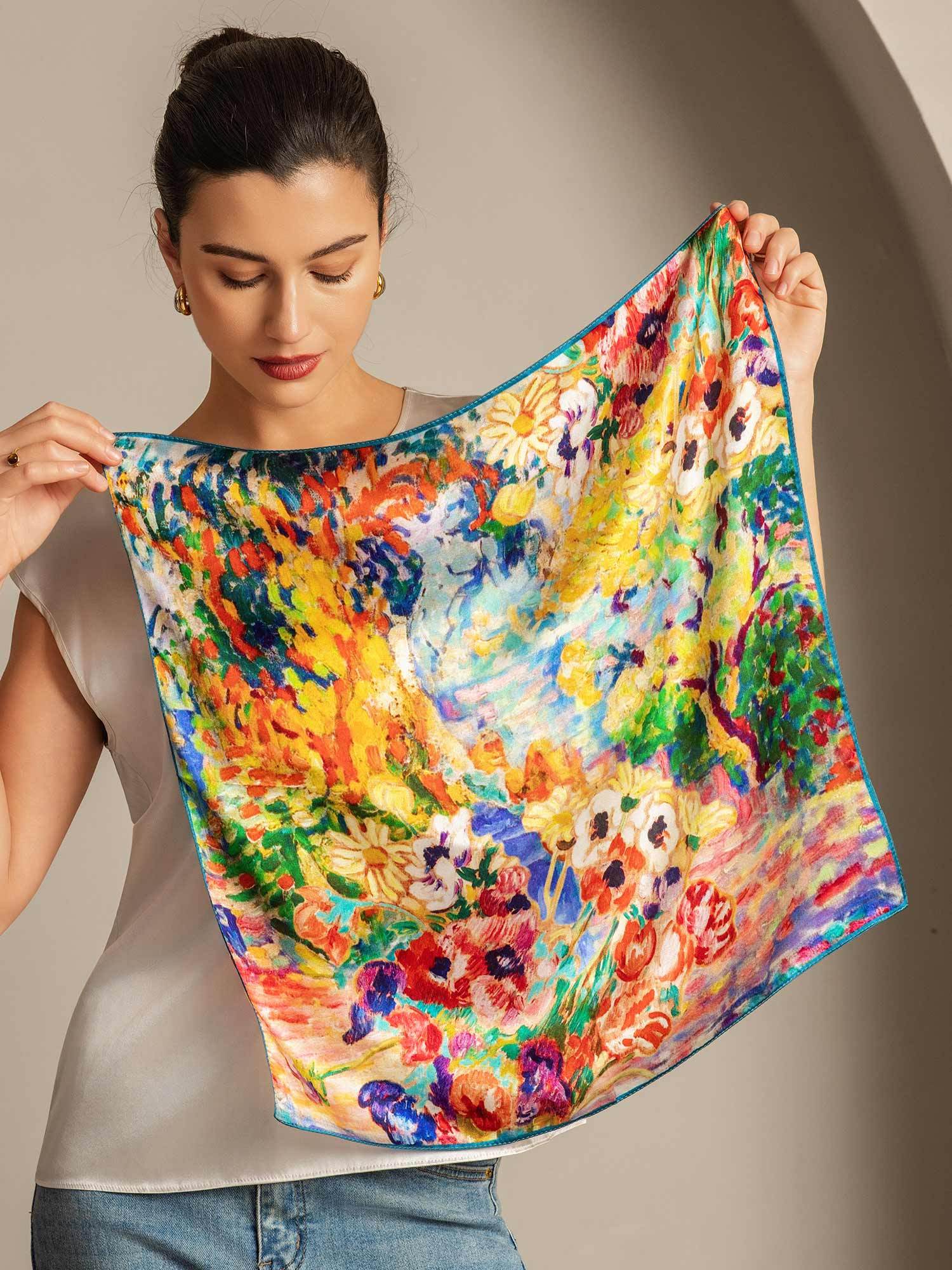 [P096] SilkSilky-NO Silke Scarf 005