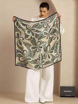 [P110] SilkSilky-NO Pure Silk Scarf 002