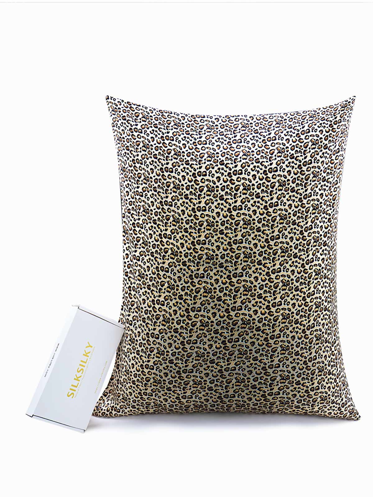[Leopard] SilkSilky-NO 19Momme Pillowcase 005
