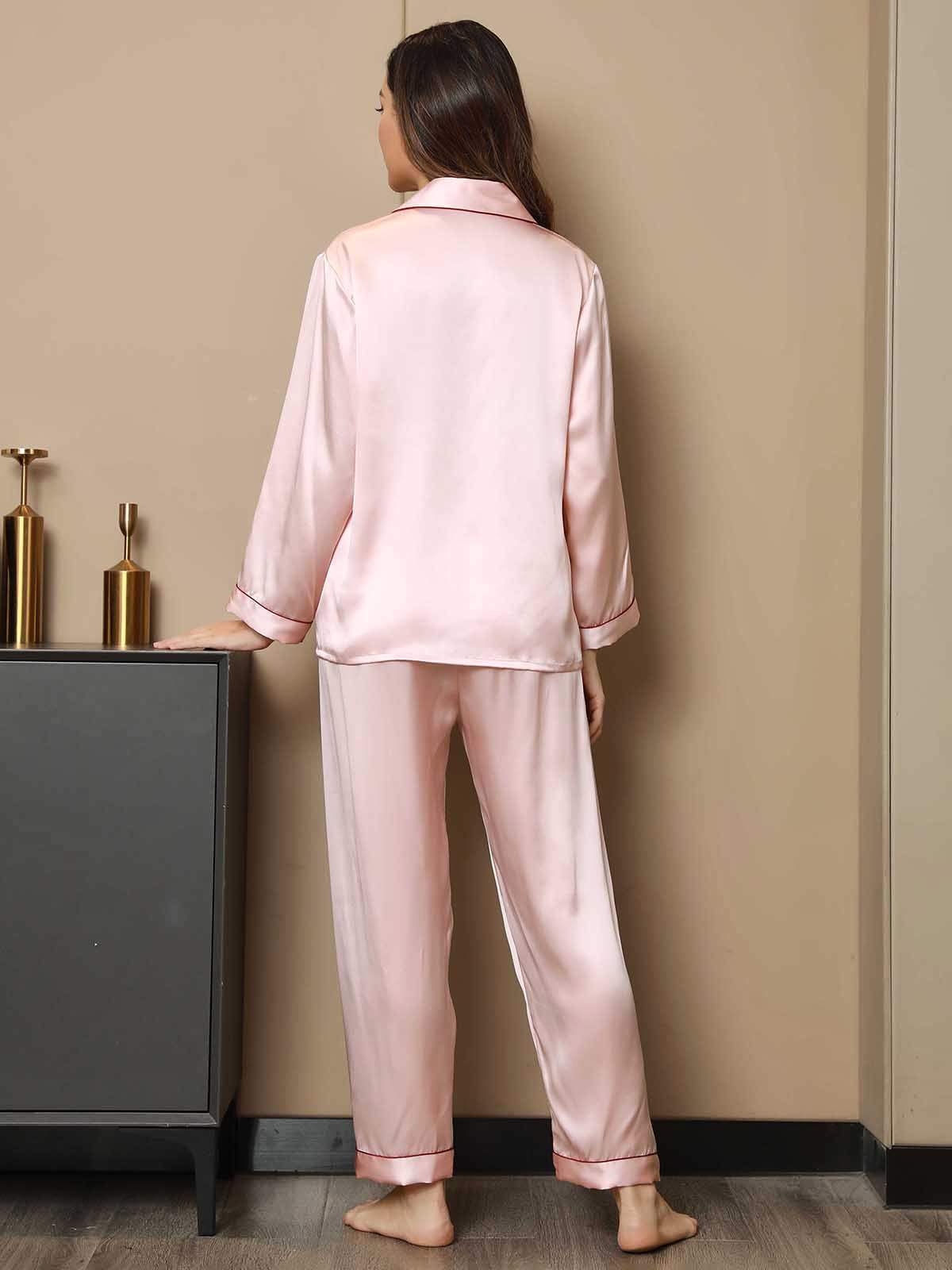 [Rosa] SilkSilky-NO Womens Pajamas 002