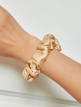 [Champagne] SilkSilky-NO Scrunchie 001