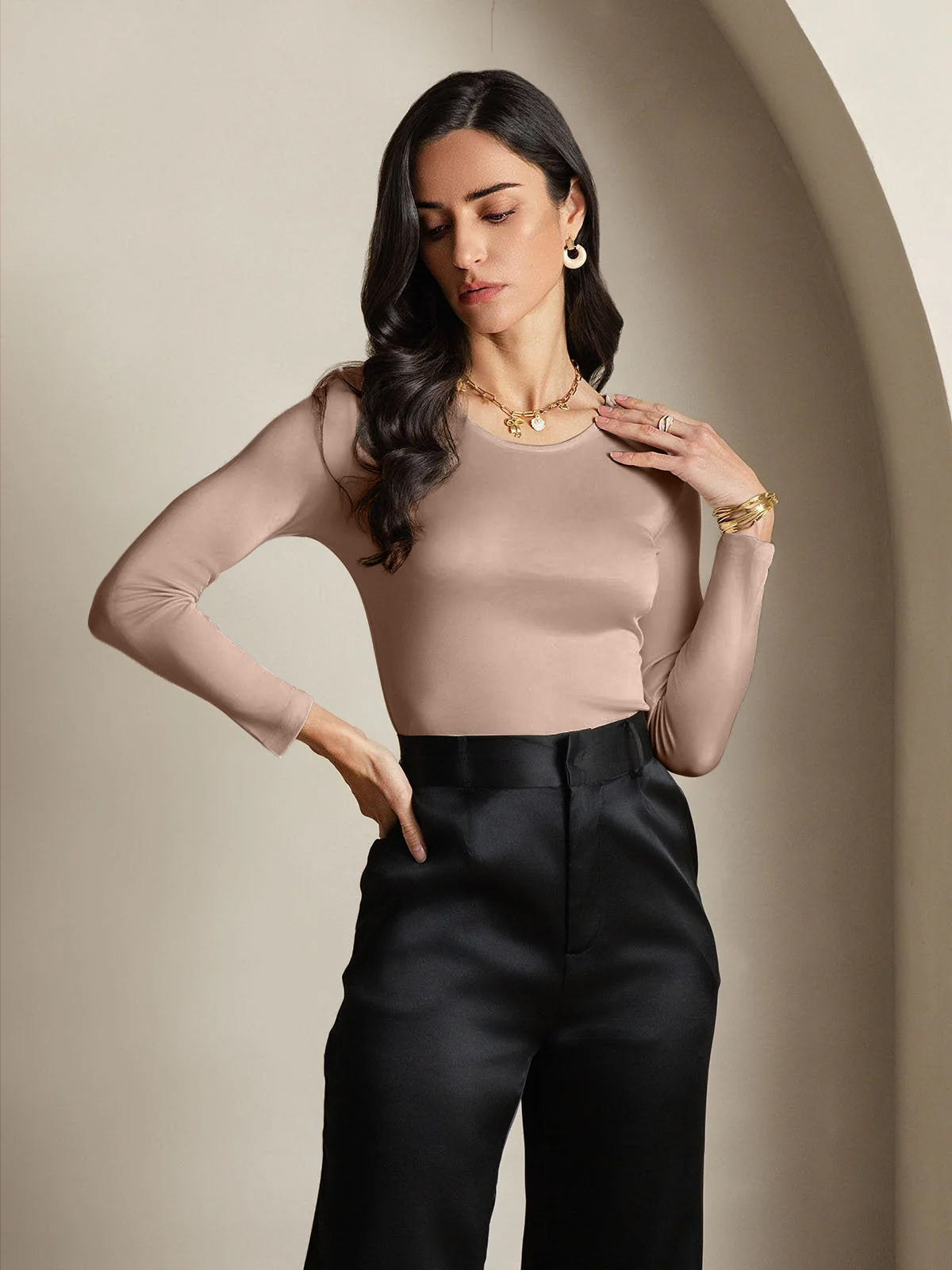 [Kaffe] SilkSilky-NO Silke Womens T-Shirt 003