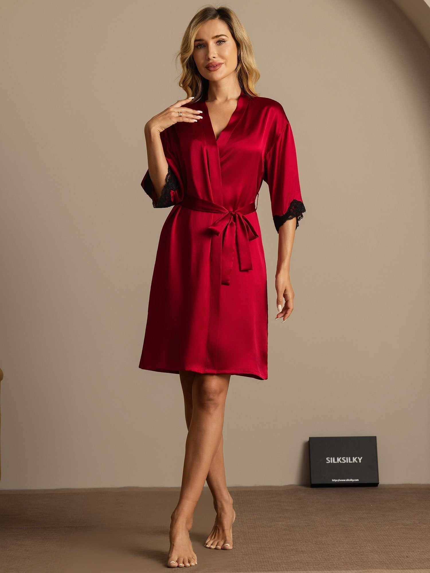 [Vin] SilkSilky-NO Silke Womens Robe 003