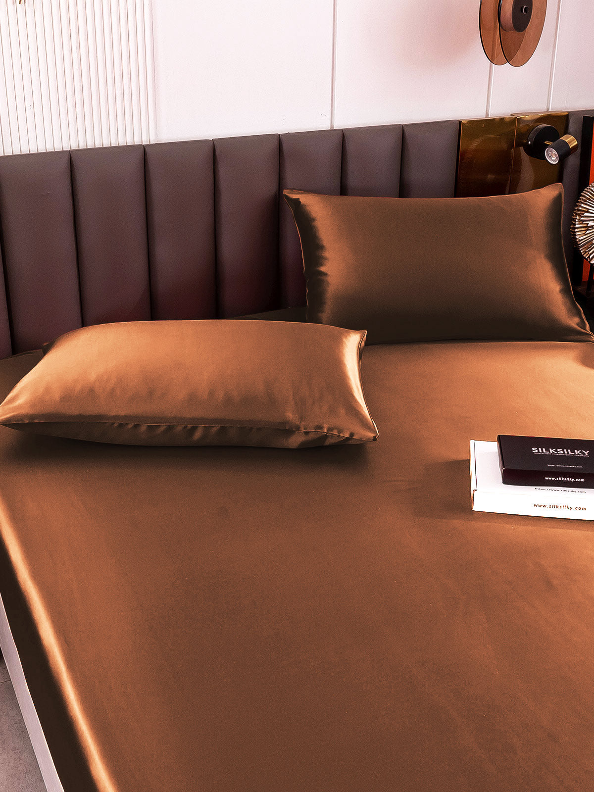 [Kaffe] SilkSilky-NO 19Momme Bedding Set 005
