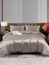[Grå] SilkSilky-NO 22Momme Bedding Set 001,