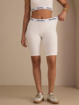 [Hvit] SilkSilky-NO Womens Shorts 004