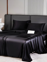 [Svart] SilkSilky-NO 22Momme Bedding Set 007,