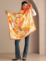 [Gul Ballong] SilkSilky-NO Scarf 006