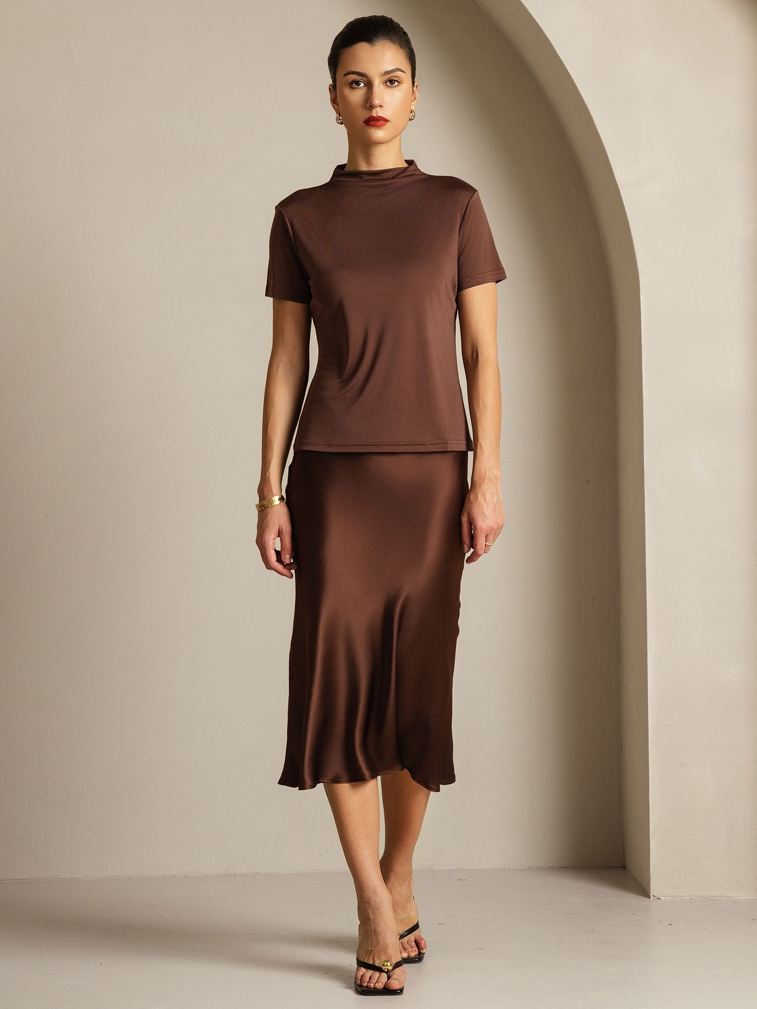 [Kaffe] SilkSilky-NO Silke Womens T-Shirt 006