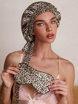 SilkSilky-NO Silke Sleep Cap Leopard 003