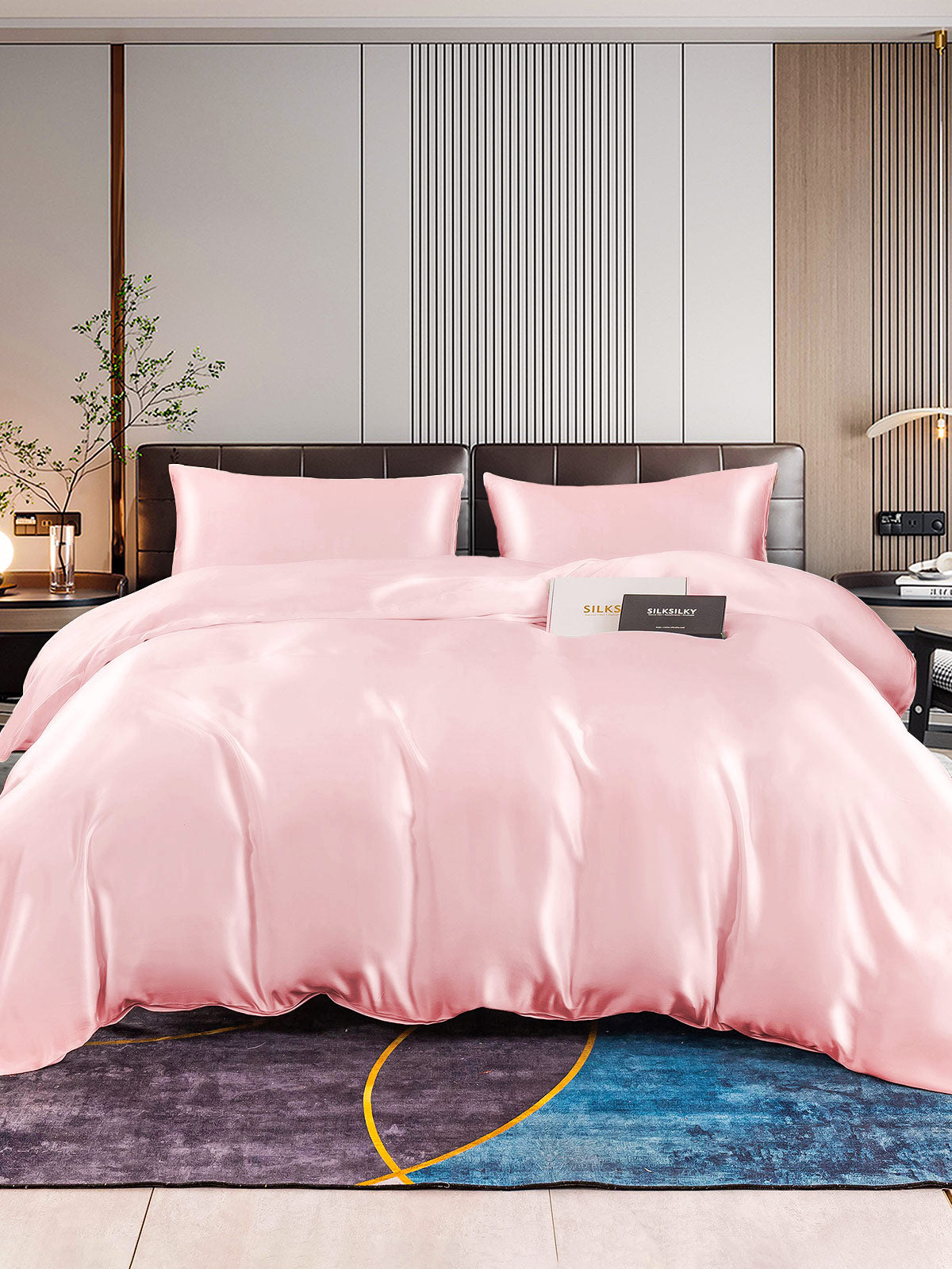 [Rosa] SilkSilky-NO 22Momme Bedding Set 001