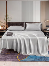 [Sølv] SilkSilky-NO 22Momme Bedding Set 001,