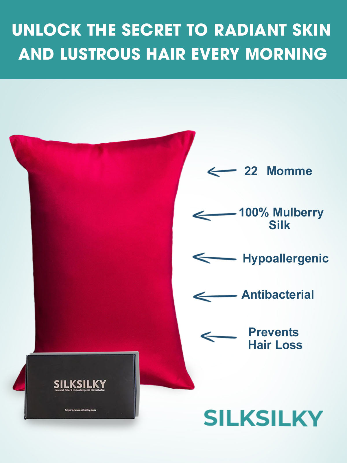 [Vin] SilkSilky-NO 22Momme Pillowcase 003
