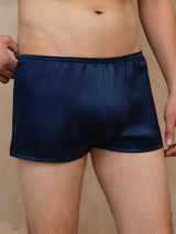 [Mørke blå] SilkSilky-NO Mens Underwear 004